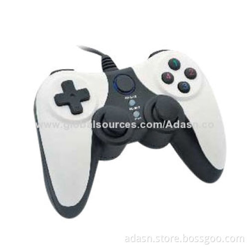 Mini PC USB Game Shock Joypad with Double Shock, Fashionable, Various Color, Factory Cheap Price